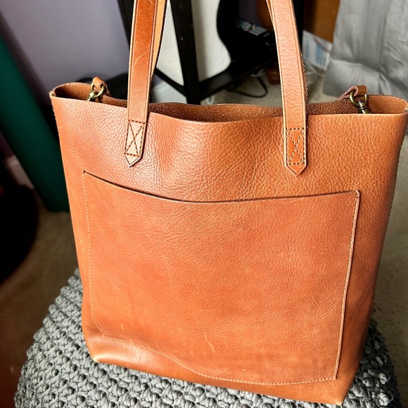 Madewell Medium Transport Tote (Brown) - Picture 1 of 5